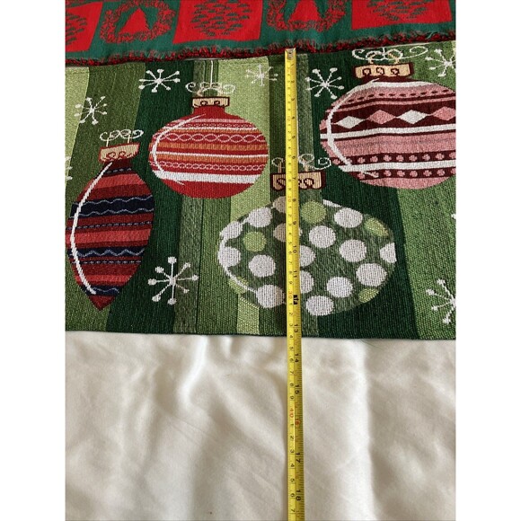 Christmas Tabletop Linens Lot Runners Napkins Holiday Winter - Picture 4 of 15